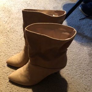 ****SOLD***Express Heel Booties